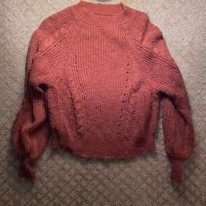 American Eagle Cropped Sweater